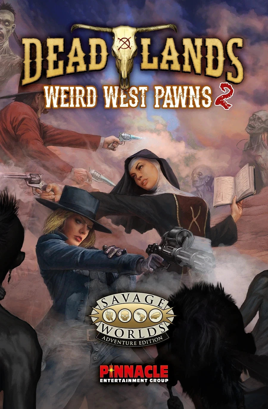 SAVAGE WORLDS RPG: DEADLANDS - THE WEIRD WEST PAWNS BOXED SET 2 *