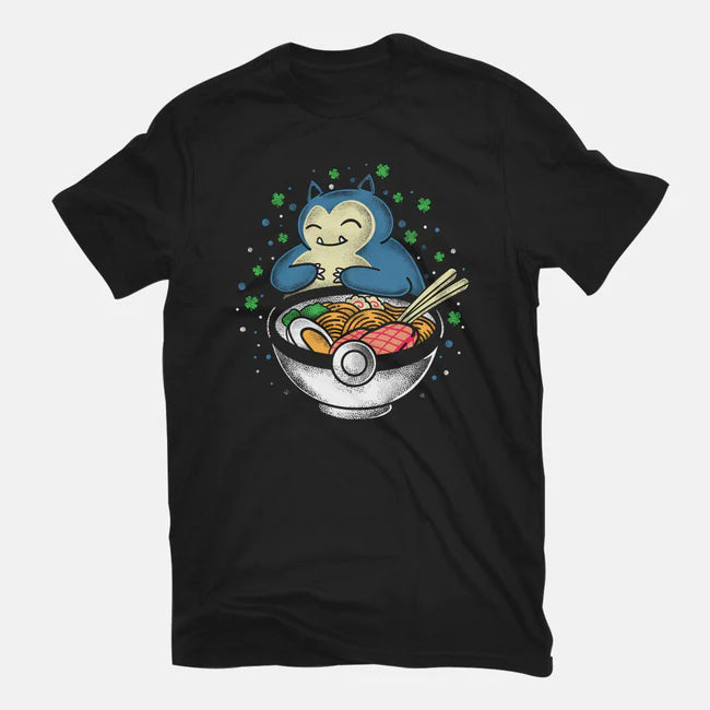 T-Shirts: Snorlax Ramen