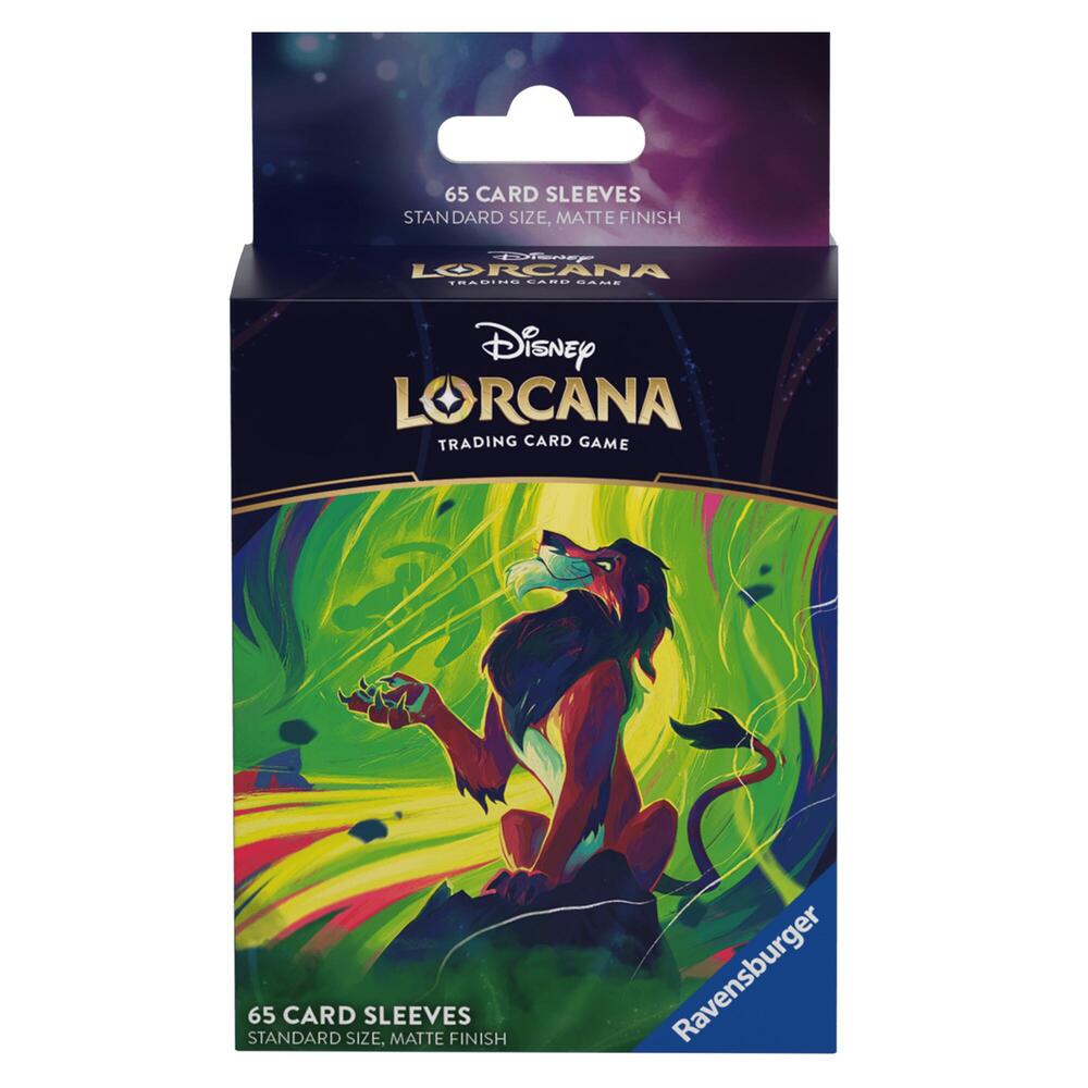 Disney Lorcana TCG: Azurite Sea - Card Sleeves, Scar