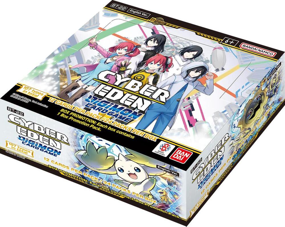 DIGIMON CARD GAME: CYBER EDEN BOOSTER (BT22) (24CT)