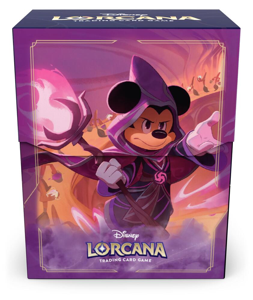 LORCANA SET 8: REIGN OF JAFAR: DECKBOX MICKEY MOUSE WAYWARD SORCERER