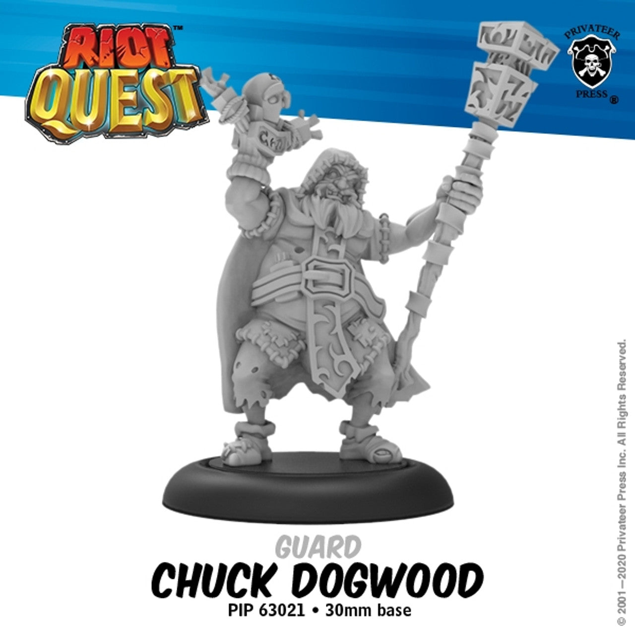 Chuck Dogwood - Riot Quest Guard