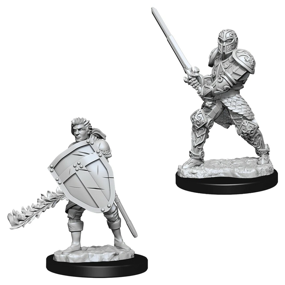 Dungeons & Dragons: Nolzur's Marvelous Unpainted Miniatures - W08 Male Human Fighter
