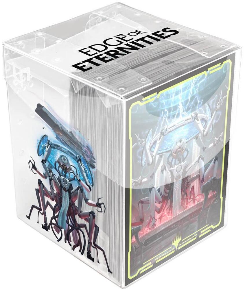 Magic the Gathering CCG: Edge of Eternities 100ct Deck Protector Sleeves in Clear Box Commander A