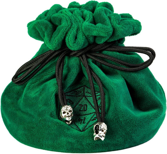 BIG FUZZY DICE BAG - GREEN
