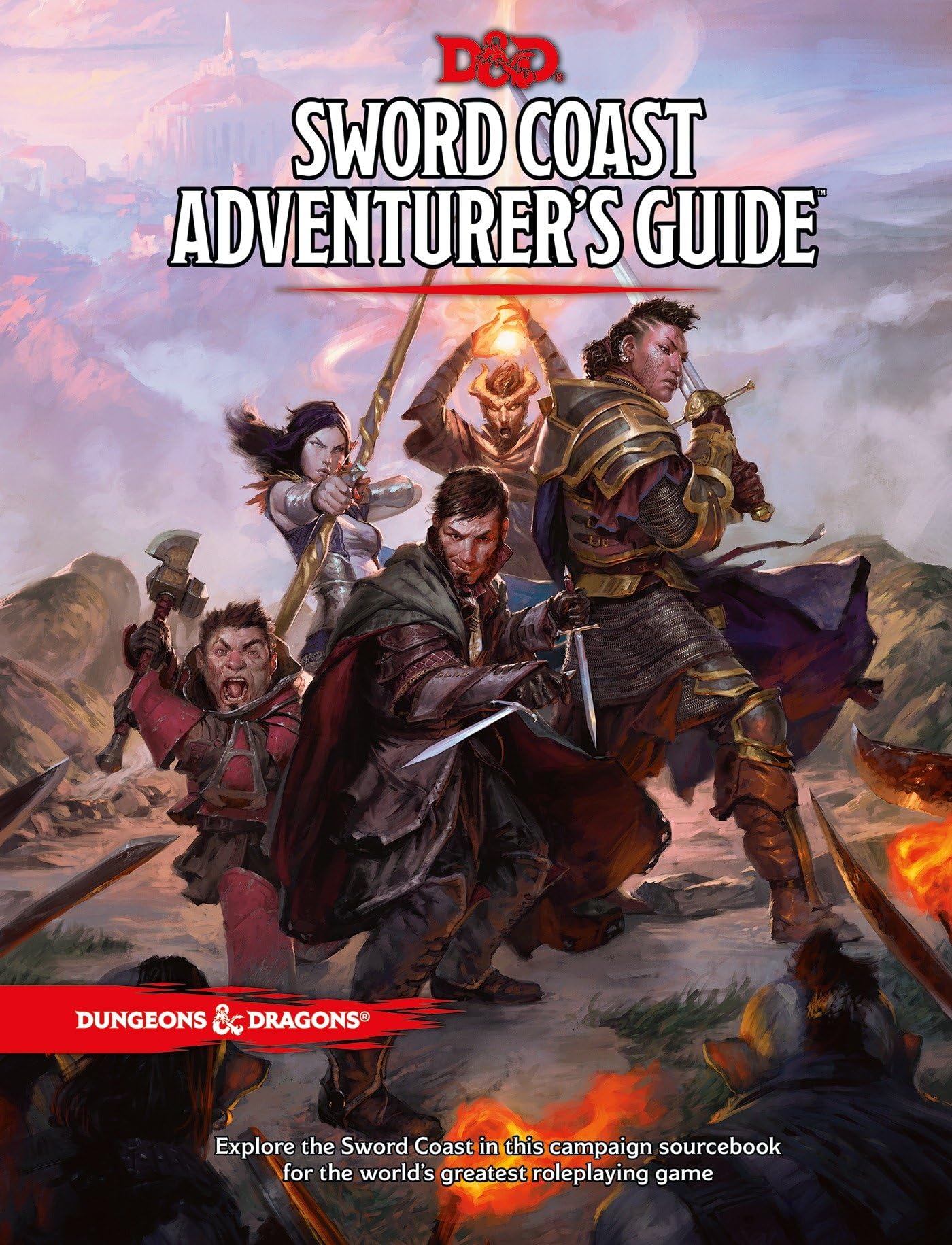 Dungeons & Dragons RPG: Sword Coast Adventurers Guide Hard Cover