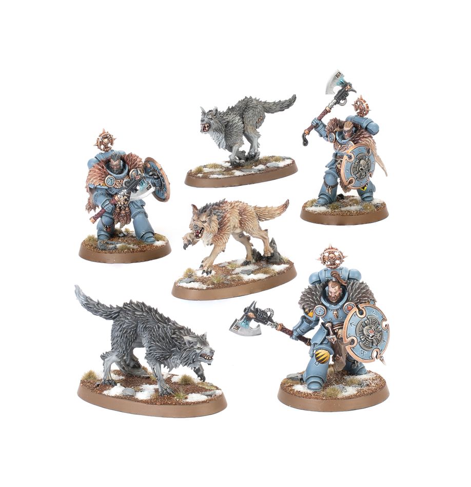 Warhammer Wolf Guard Headtakers ****