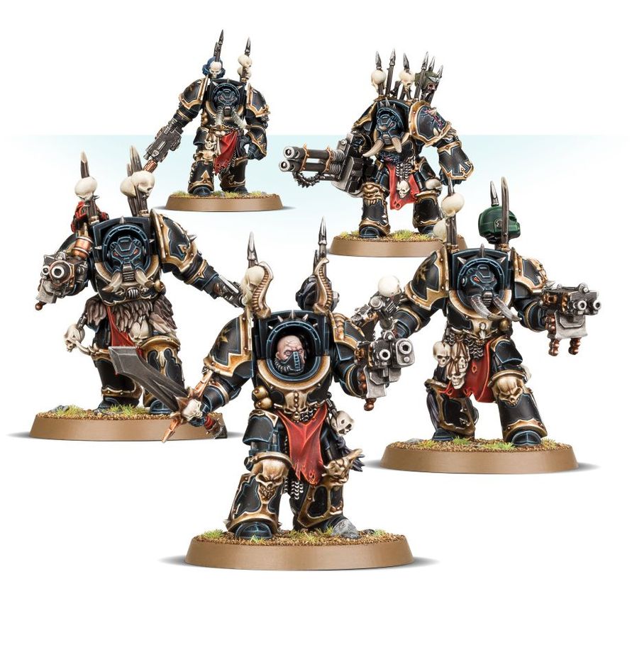 Chaos Terminator Squad WH40K ****