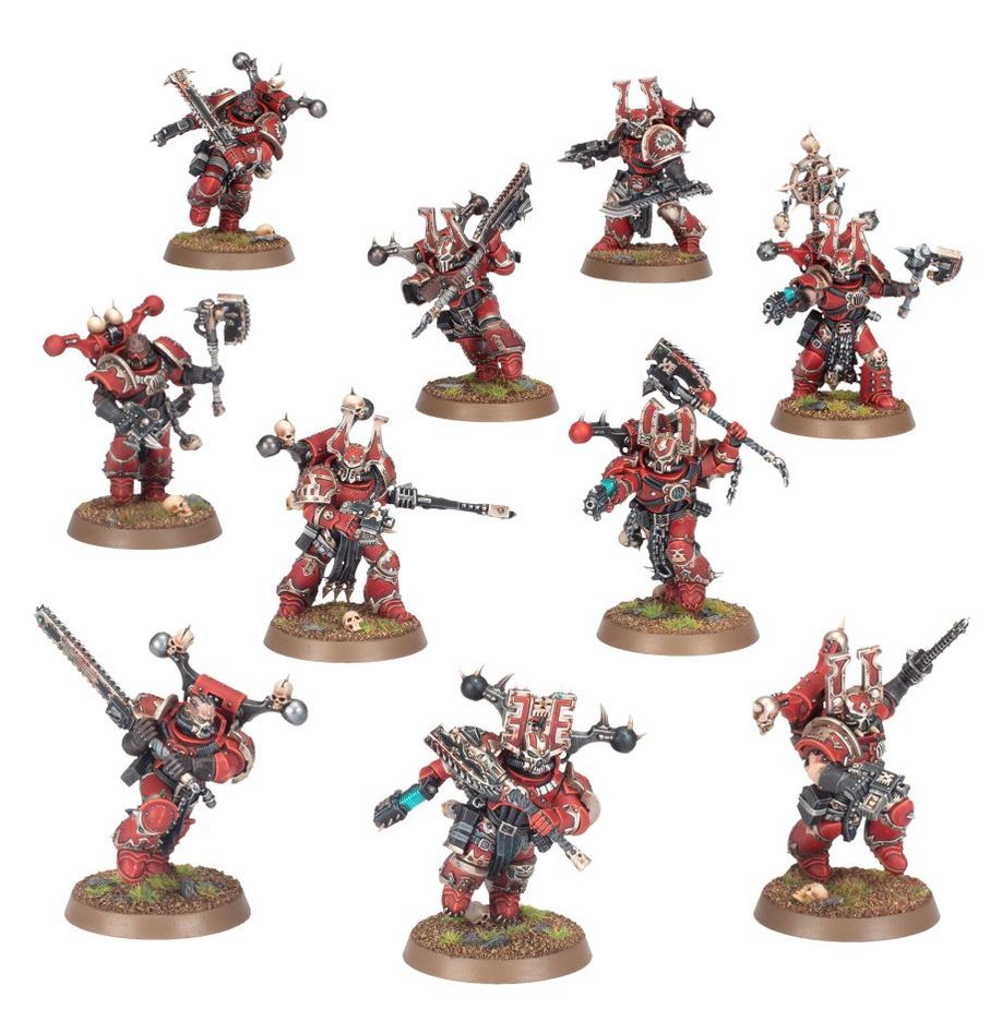 Warhammer WORLD EATERS: KHORNE BERSERKERS ****