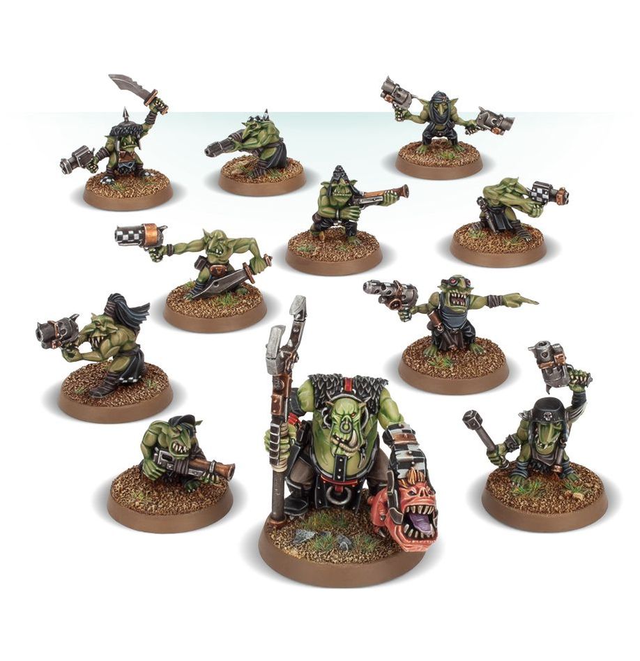 Warhammer ORKS RUNTHERD AND GRETCHIN ****