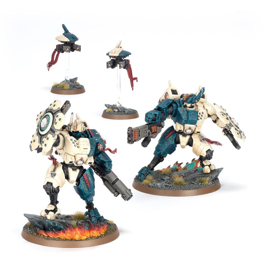 T'au Empire: The Twin Lance WH40K ****