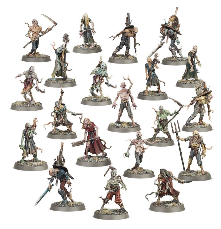 Warhammer Age of Sigmar Soulblight Gravelords: Deadwalker Zombies ****
