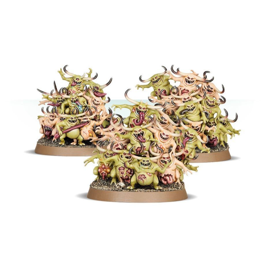 Warhammer Age of Sigmar Maggotkin of Nurgle: Nurglings ****