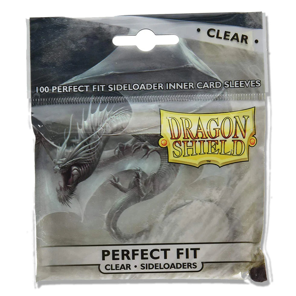 DRAGON SHIELDS - PERFECT FIT SIDE LOAD 100CT PACK: CLEAR For Honor And Glory DRAGON SHIELDS - PERFECT FIT SIDE LOAD 100CT PACK: CLEAR For Honor And Glory