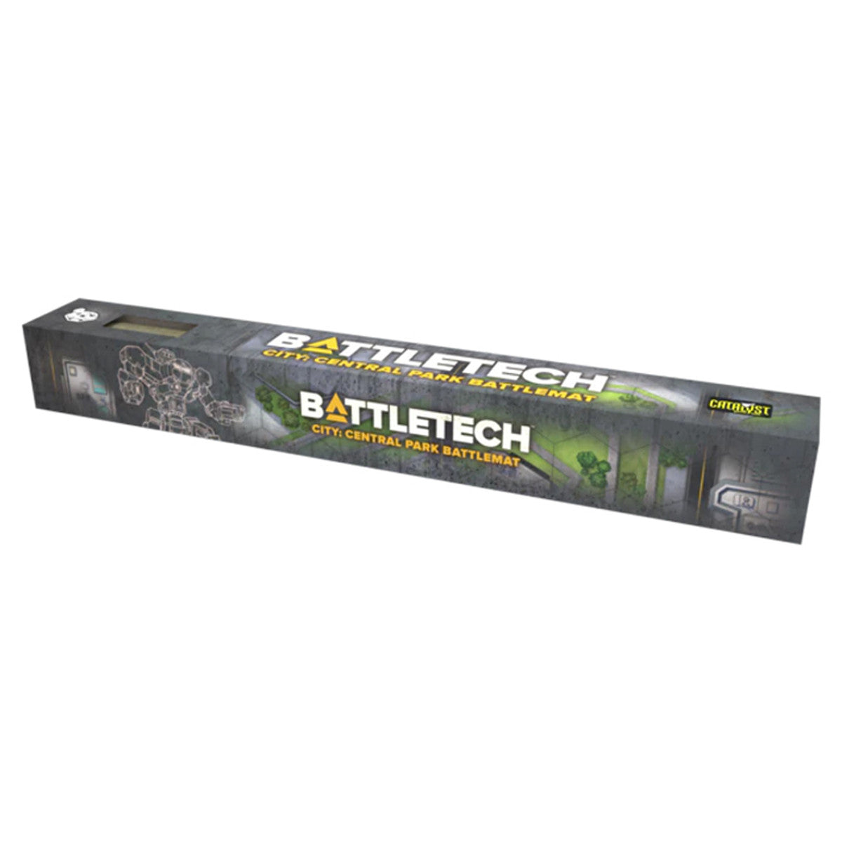 BattleTech: BattleMat - Cities Central Park/Shopping District
