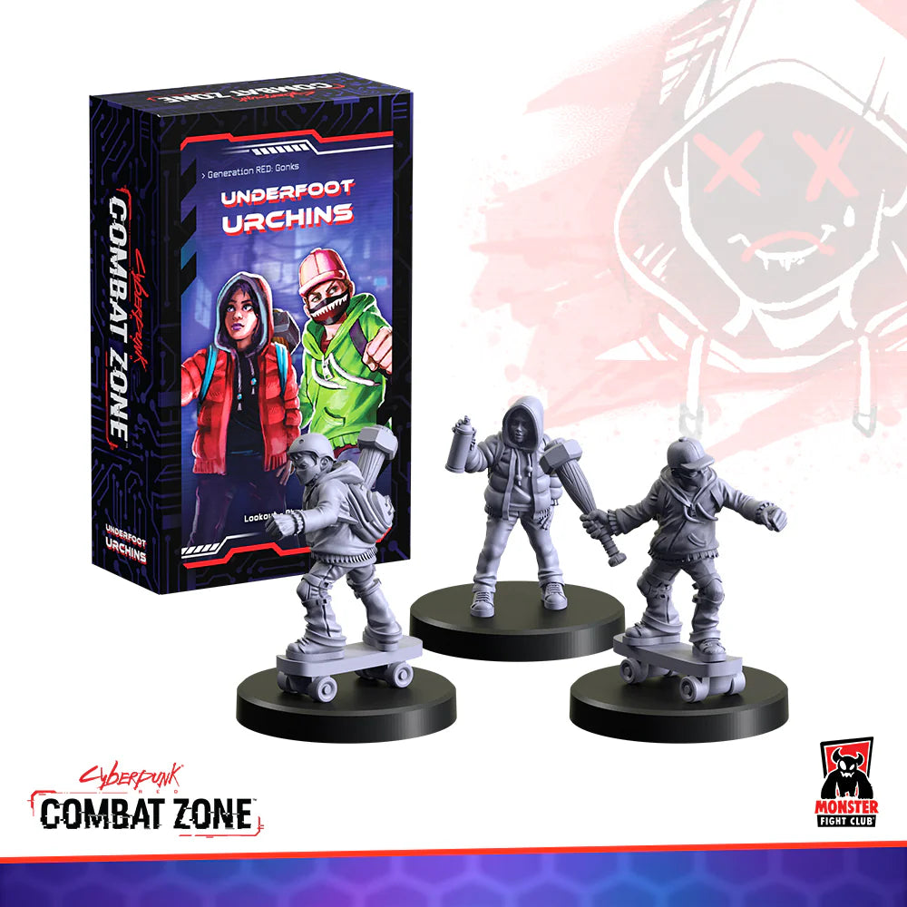 CYBERPUNK RED: COMBAT ZONE UNDERFOOT URCHINS EXPANSION (GEN RED GONKS)