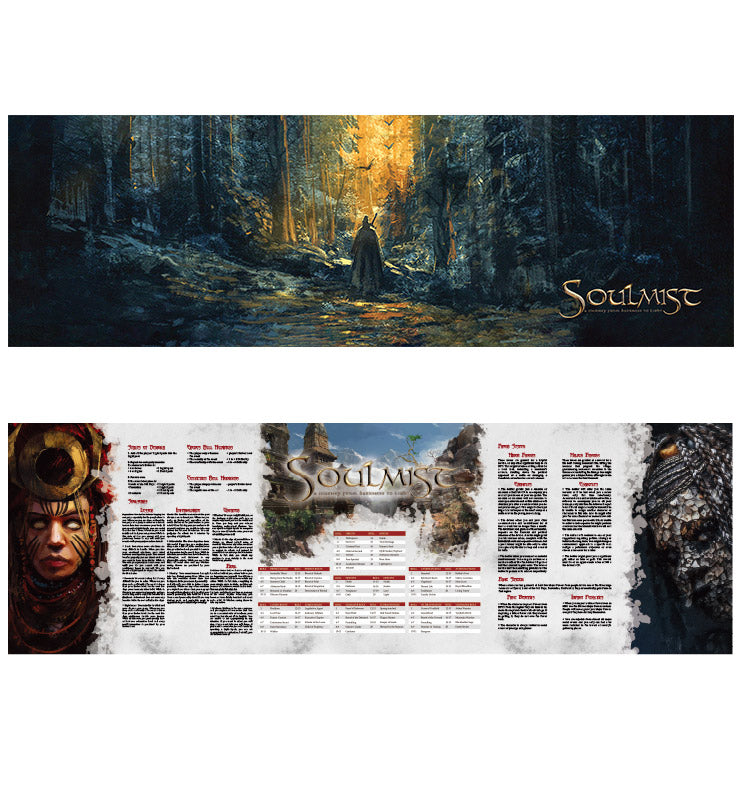 SOULMIST RPG: GM SCREEN