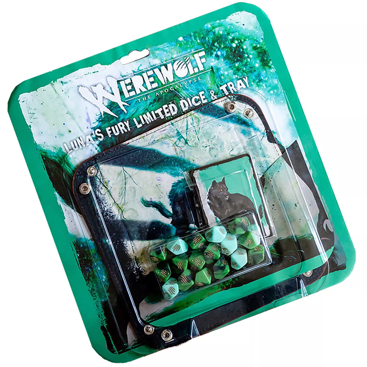 Werewolf The Apocalypse: RPG - Luna's Fury Limited Dice & Tray Accessory Pack