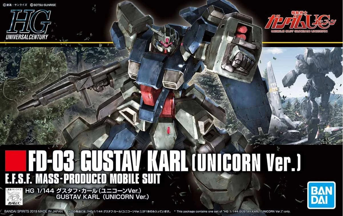 Gundam Unicorn #221 Gustav Karl