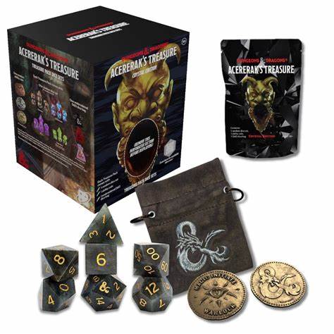 D&D ACERERAKS TREASURE BLIND BOX CRYSTAL ED