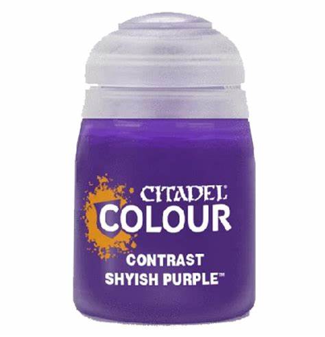 CONTRAST: SHYISH PURPLE **