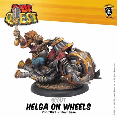 Helga on Wheels - Riot Quest Scout
