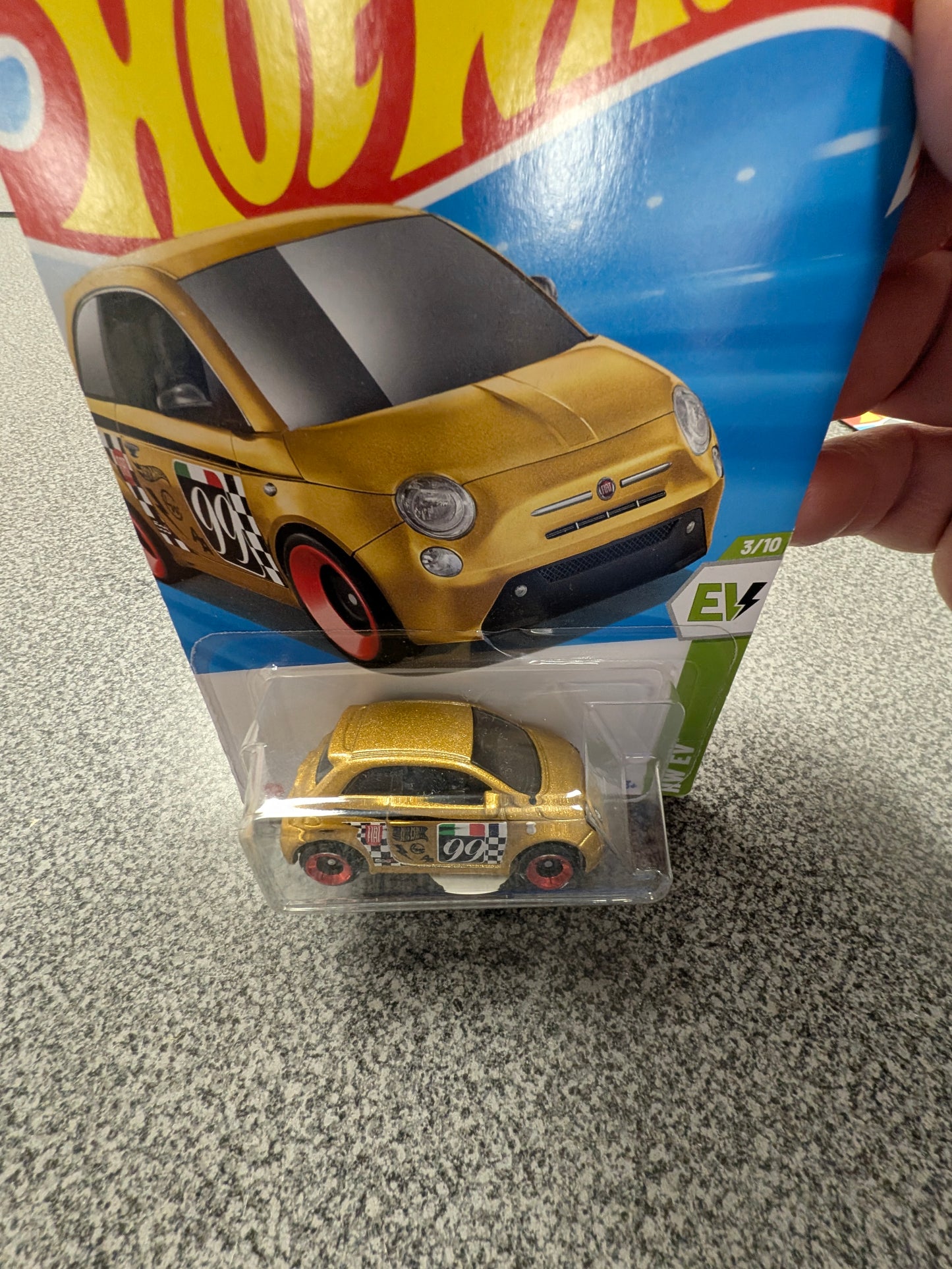 Hot Wheels Fiat 500e