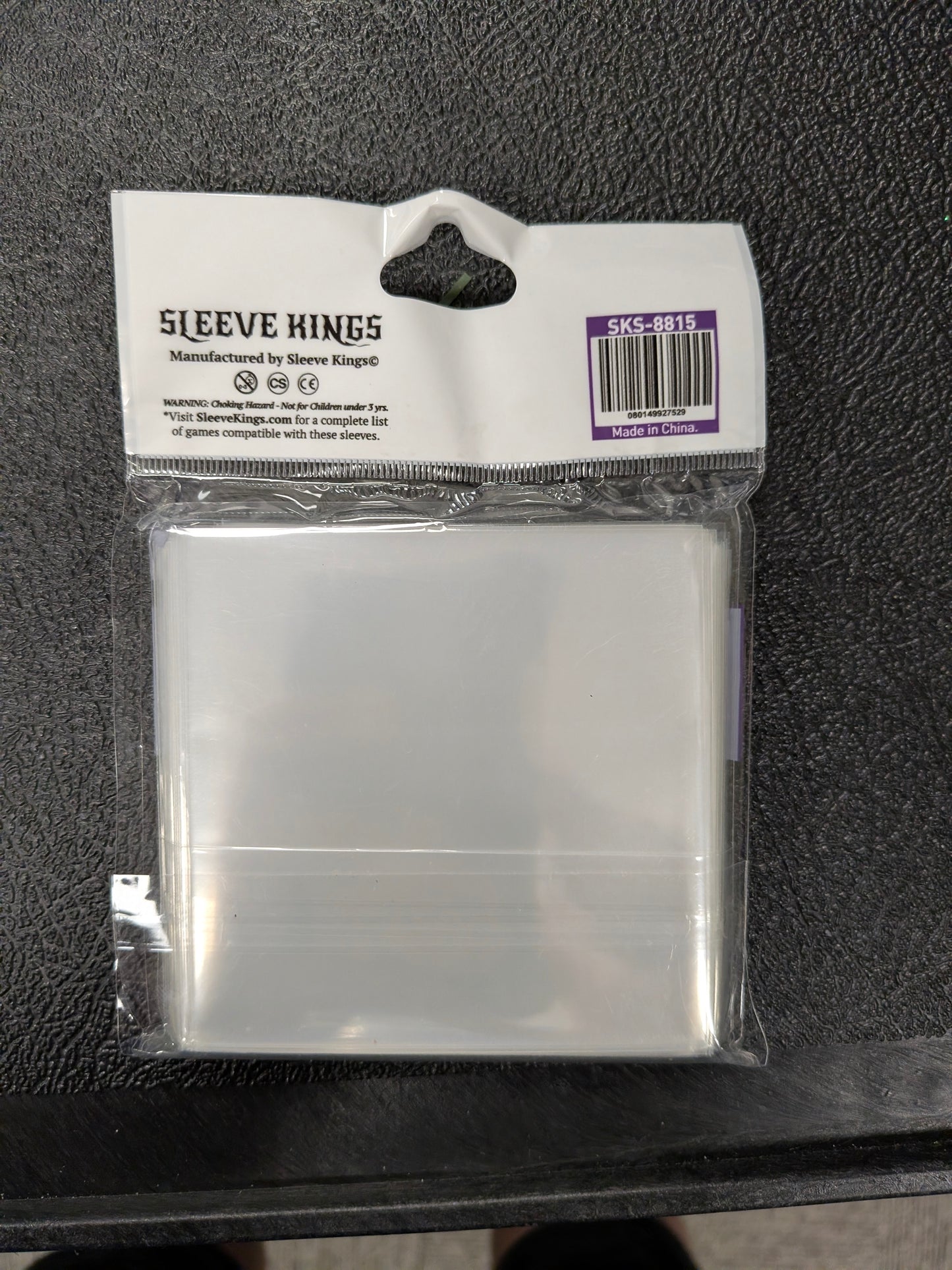Sleeve Kings 80 X 80MM Clear