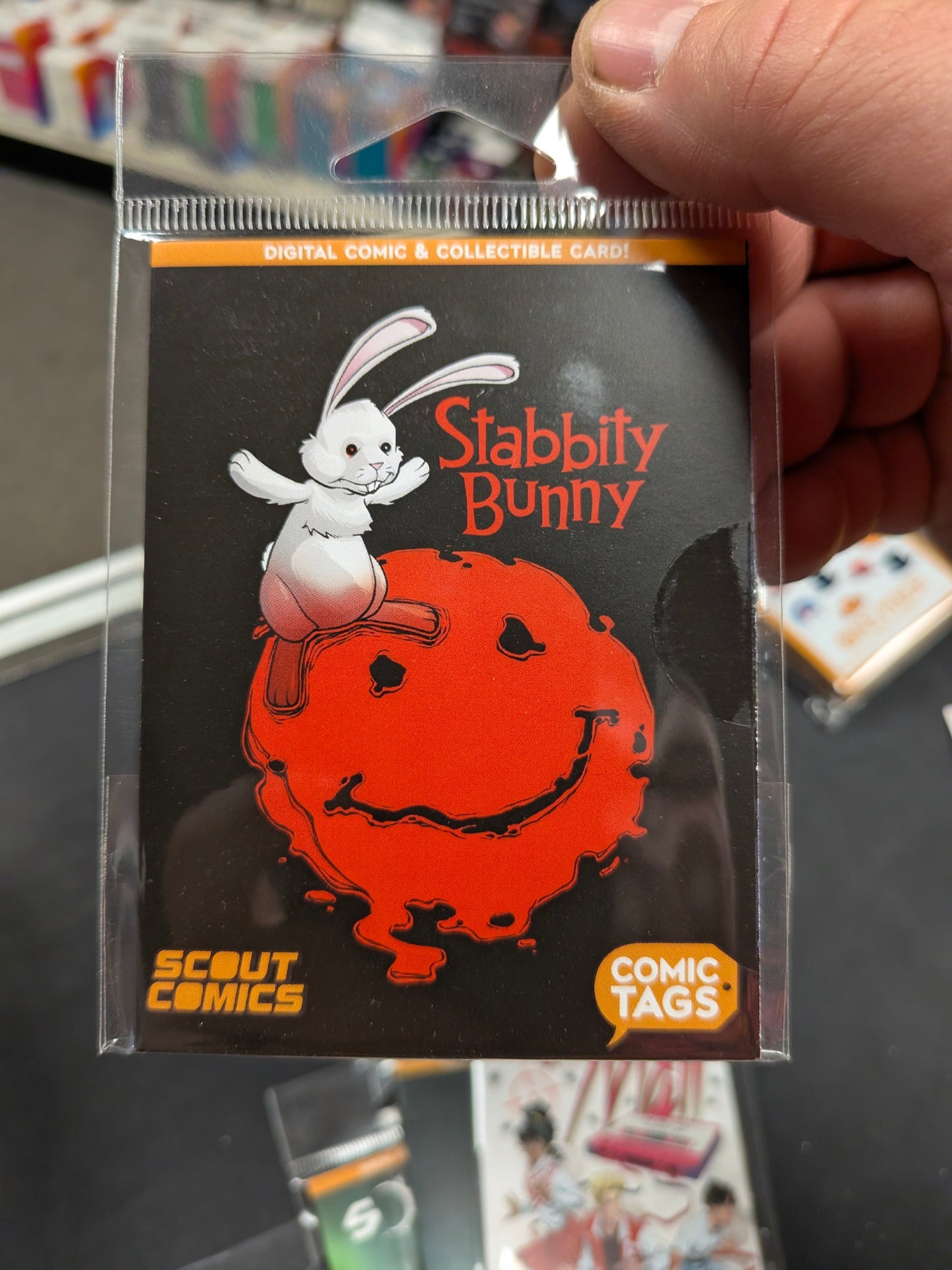 STABBITY BUNNY VOL 1 COMIC TAG *