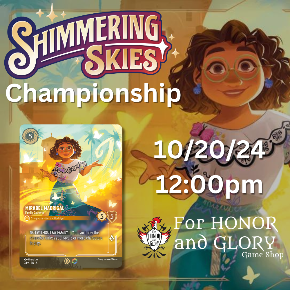 LORCANA SET CHAMPIONSHIP 10/20/2024