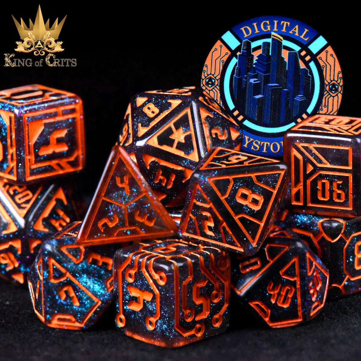 Digital Dystopia - 11 Dice Set *