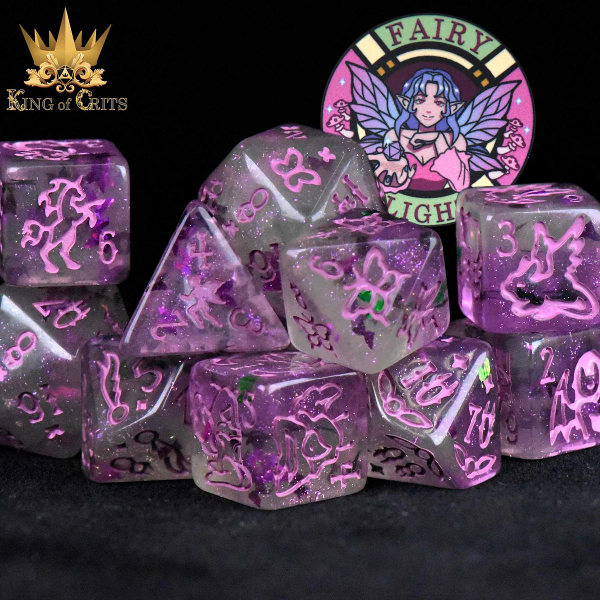 Fairy Flight - 11 Dice Set *