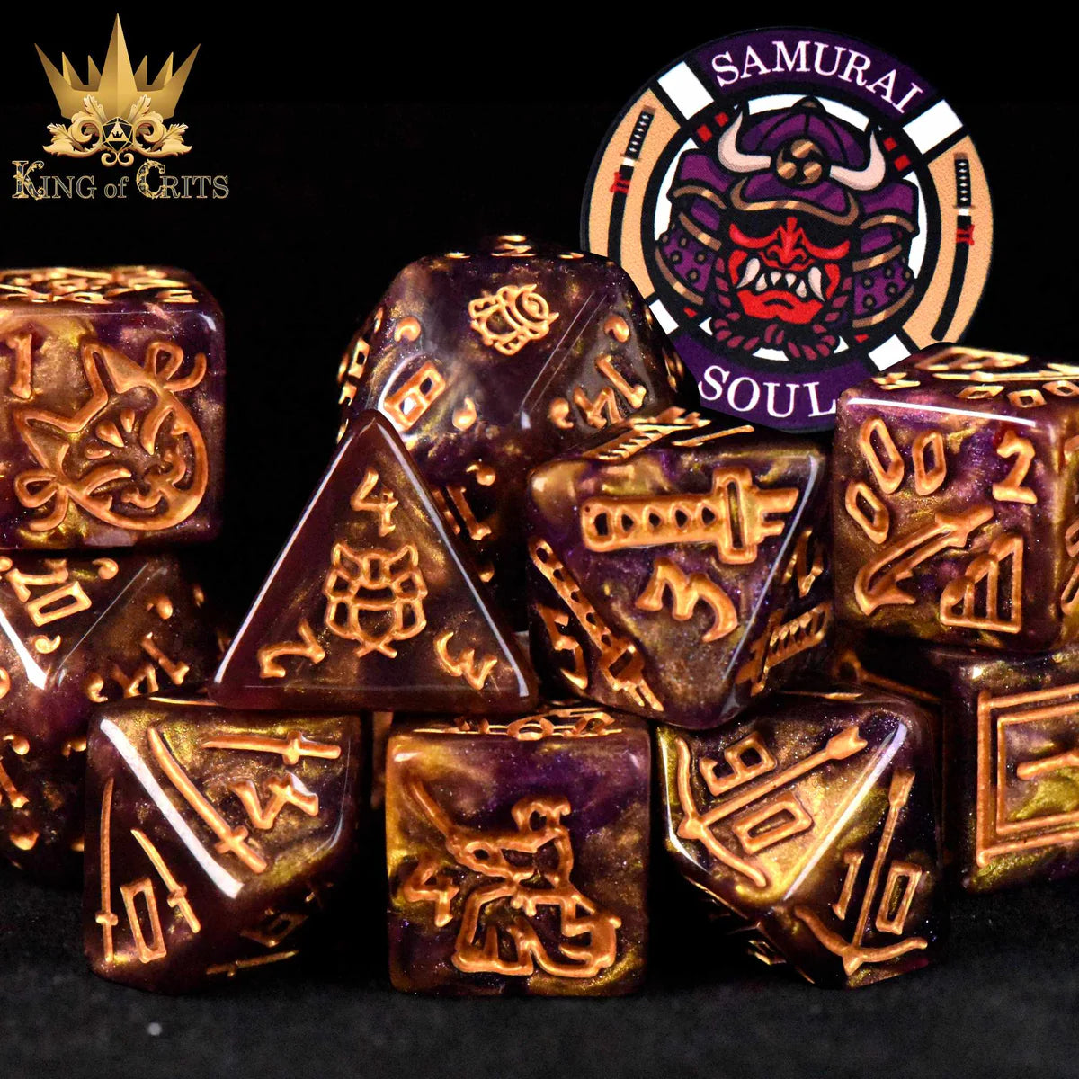 Samurai Soul - 11 Dice Set *