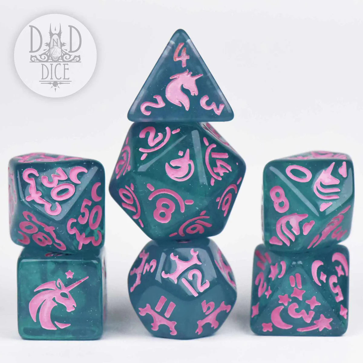 Unicorn Princess Dice *