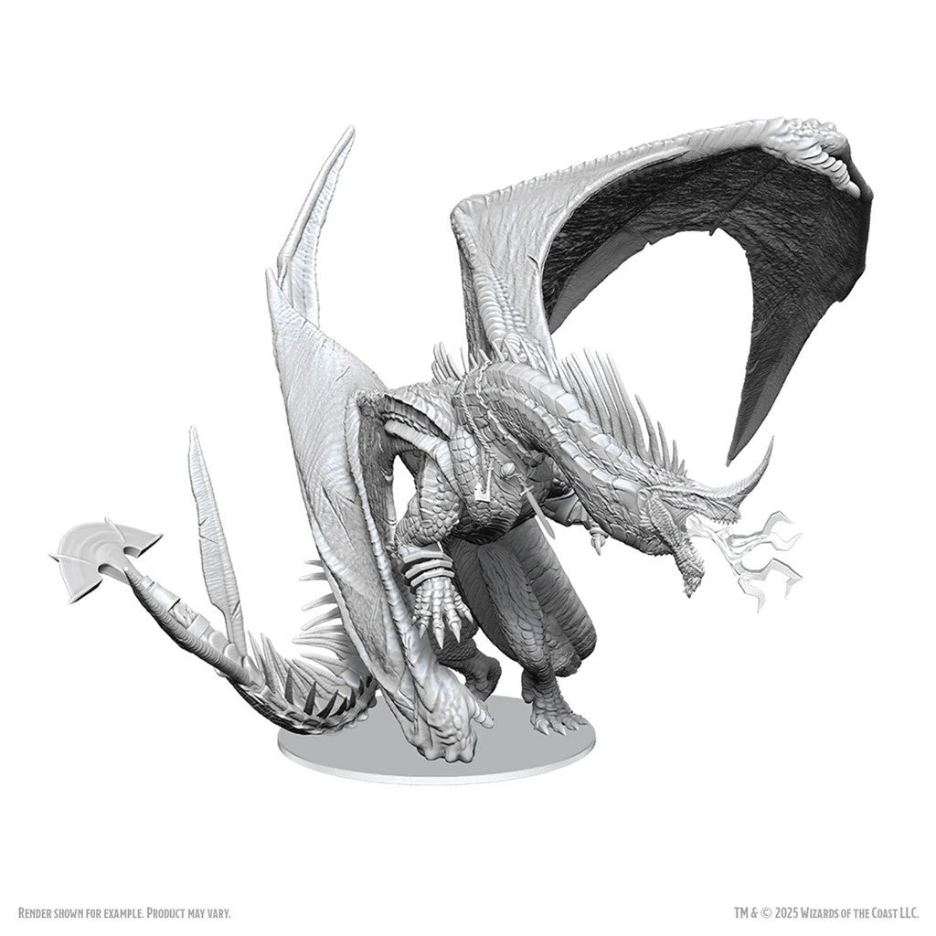 Nolzur's Marvelous Unpainted Minis: Anthradusk, Ancient Blue Dragon *