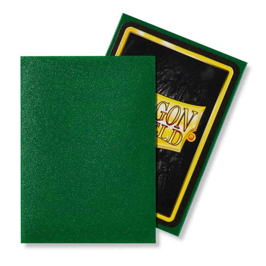 DRAGON SHIELD SLEEVES: MATTE EMERALD (BOX OF 100)