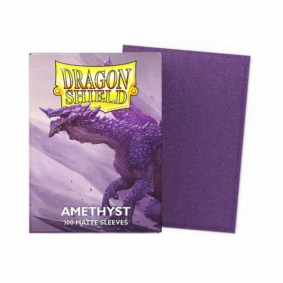 DRAGON SHIELD STANDARD SLEEVES: MATTE: AMETHYST (100CT)