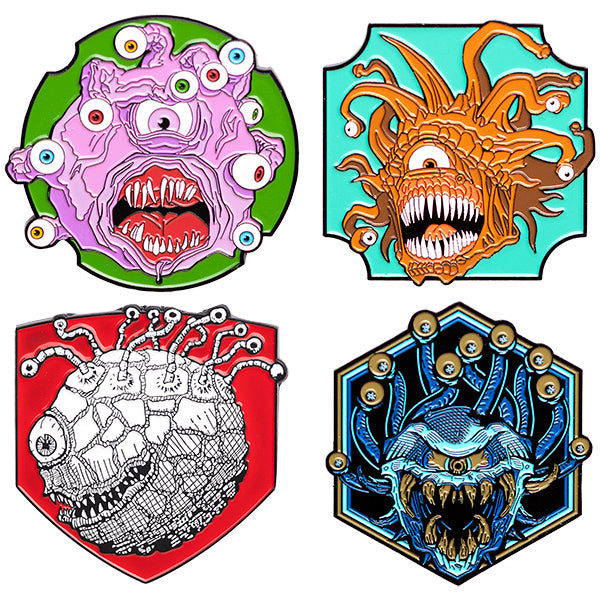DUNGEONS AND DRAGONS: MONSTER MYSTERY PINS