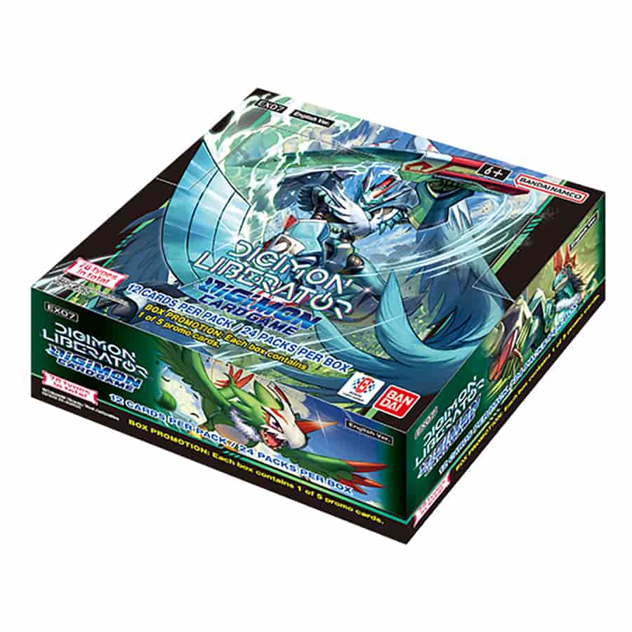 DIGIMON CARD GAME: DIGIMON LIBERATOR BOOSTER (EX07) (24CT)
