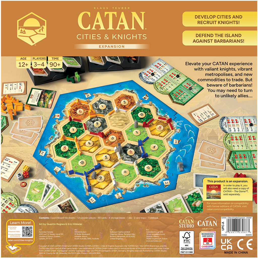 CATAN® – Cities & Knights Expansion