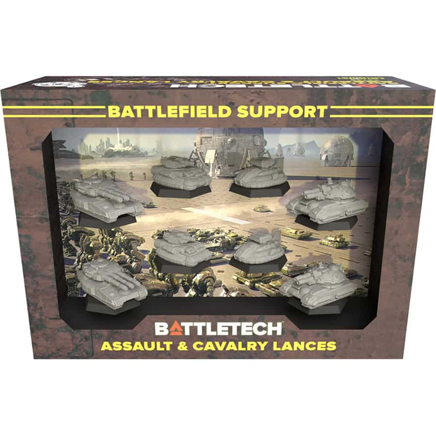 BATTLETECH: BATTLEFIELD SUPPORT ASSAULT AND CAVALRY LANCES