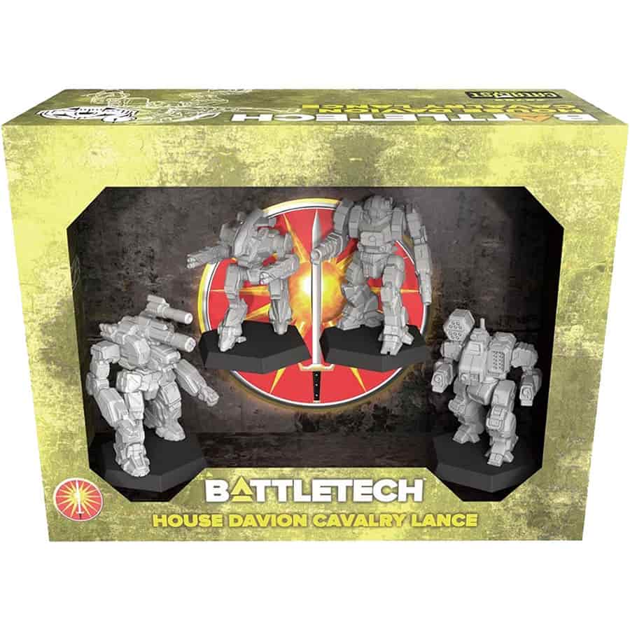 BATTLETECH: HOUSE DAVION CAVALRY LANCE