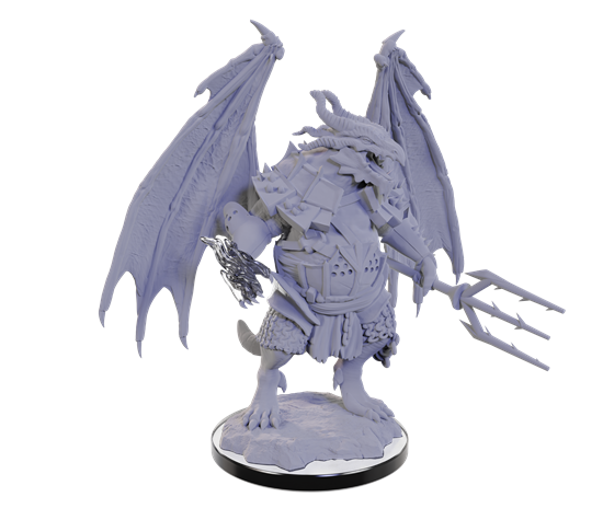 DUNGEONS AND DRAGONS NOLZUR'S MARVELOUS MINIATURES: W22 DRACONIAN MAGE & FOOT SOLDIER