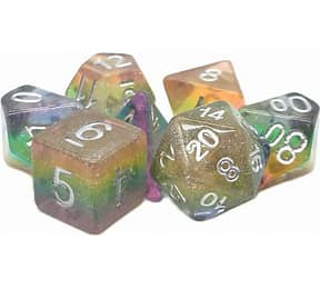 Old School Dice: Lumnous - Fairy Dust ****