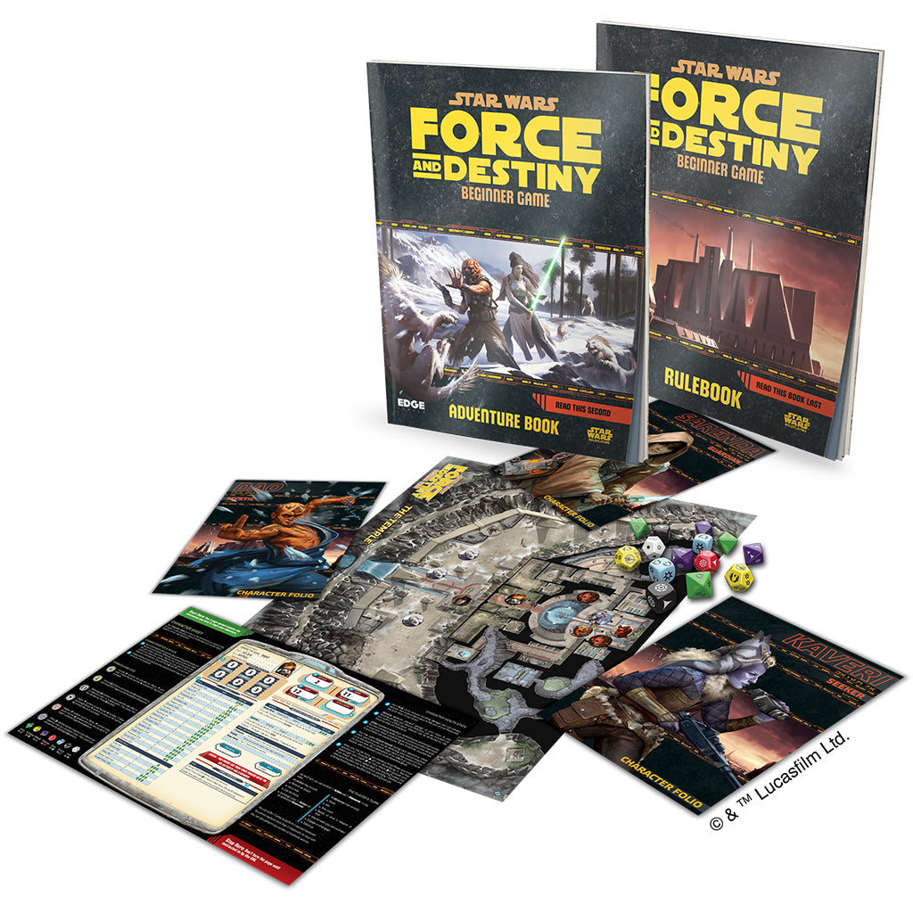 STAR WARS - FORCE AND DESTINY: BEGINNER GAME