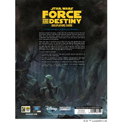STAR WARS - FORCE AND DESTINY: CORE RULEBOOK