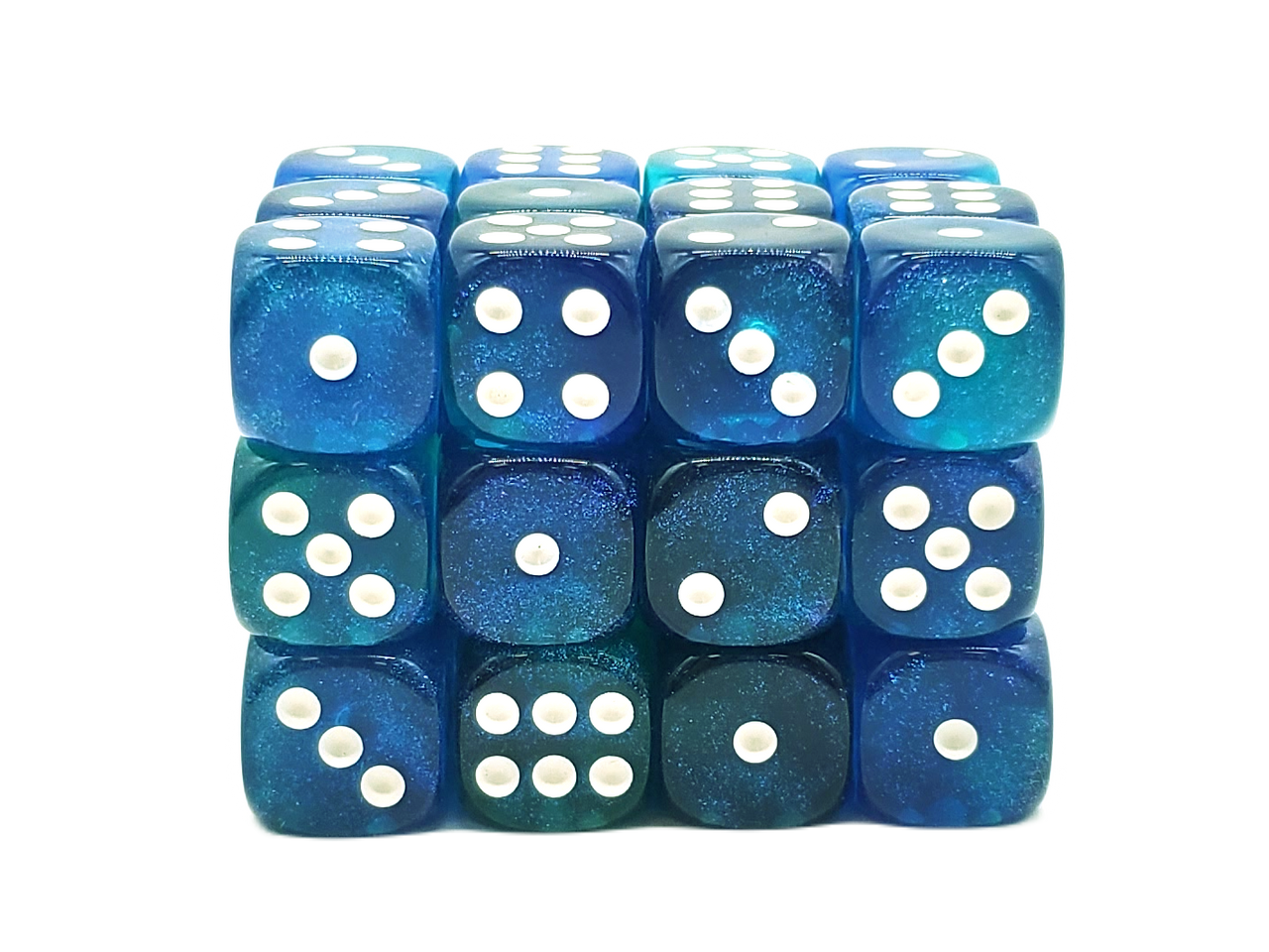 Old School 36ct 12mm D6 Dice Set: Galaxy - Blue Void