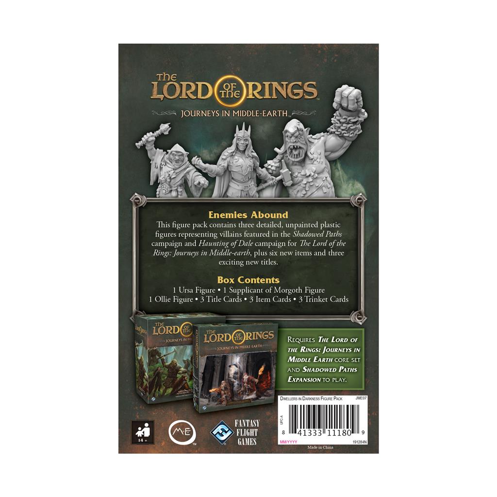 LORD OF THE RINGS JOURNEYS IN MIDDLE-EARTH: DWELLERS IN DARKNESS