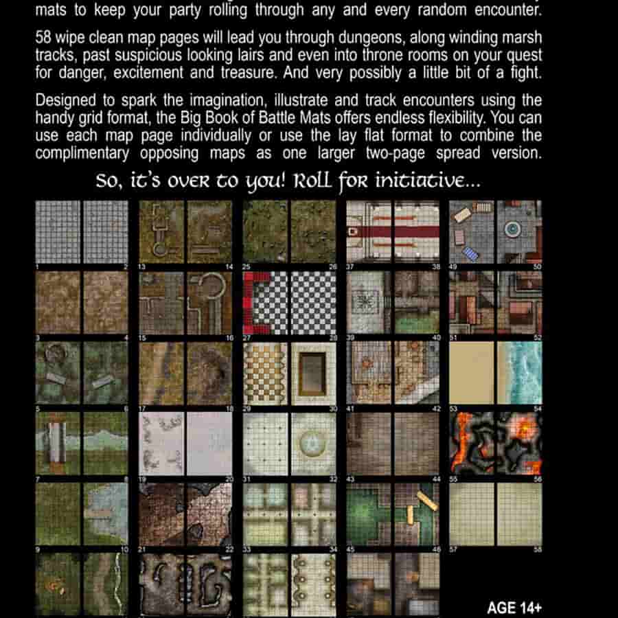 BIG BOOK OF BATTLE MATS REVISED