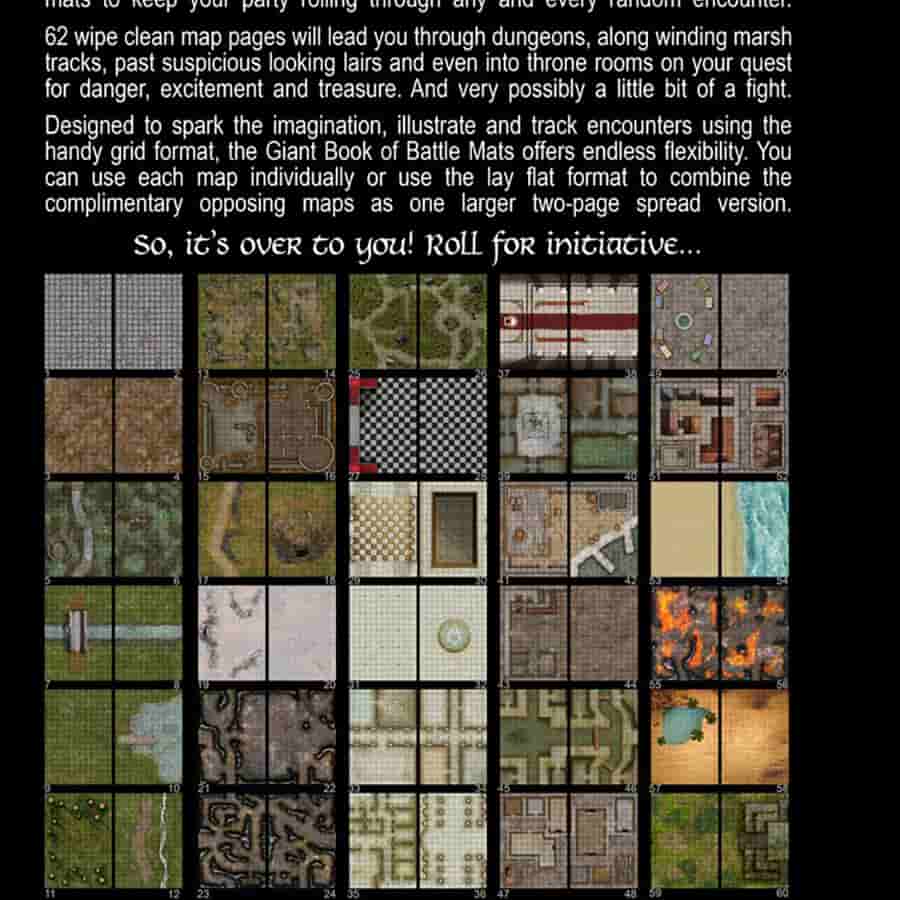 GIANT BOOK OF BATTLE MATS REVISED